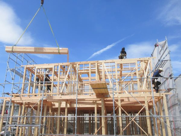 屋根・構造工事①