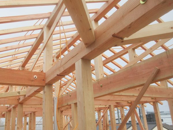 屋根・構造工事③