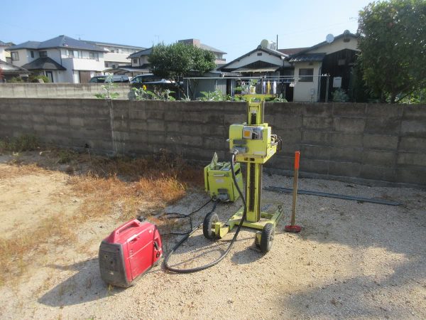 地盤調査