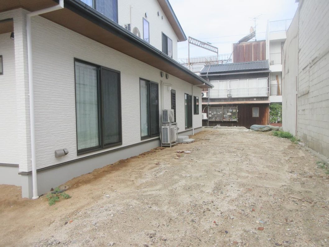 外構ビフォー②